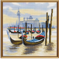 Набор для вышивания нитками НОВА СЛОБОДА "Пристань в Венеции"